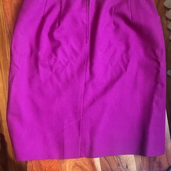 Handmade in Montreal, wool lined skirt Sz 8 - Picture 4 of 8